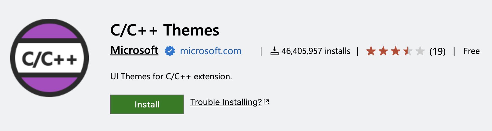 C/C++ Themes
