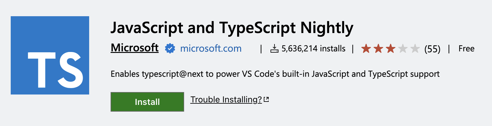 JavaScript and TypeScript Nightly